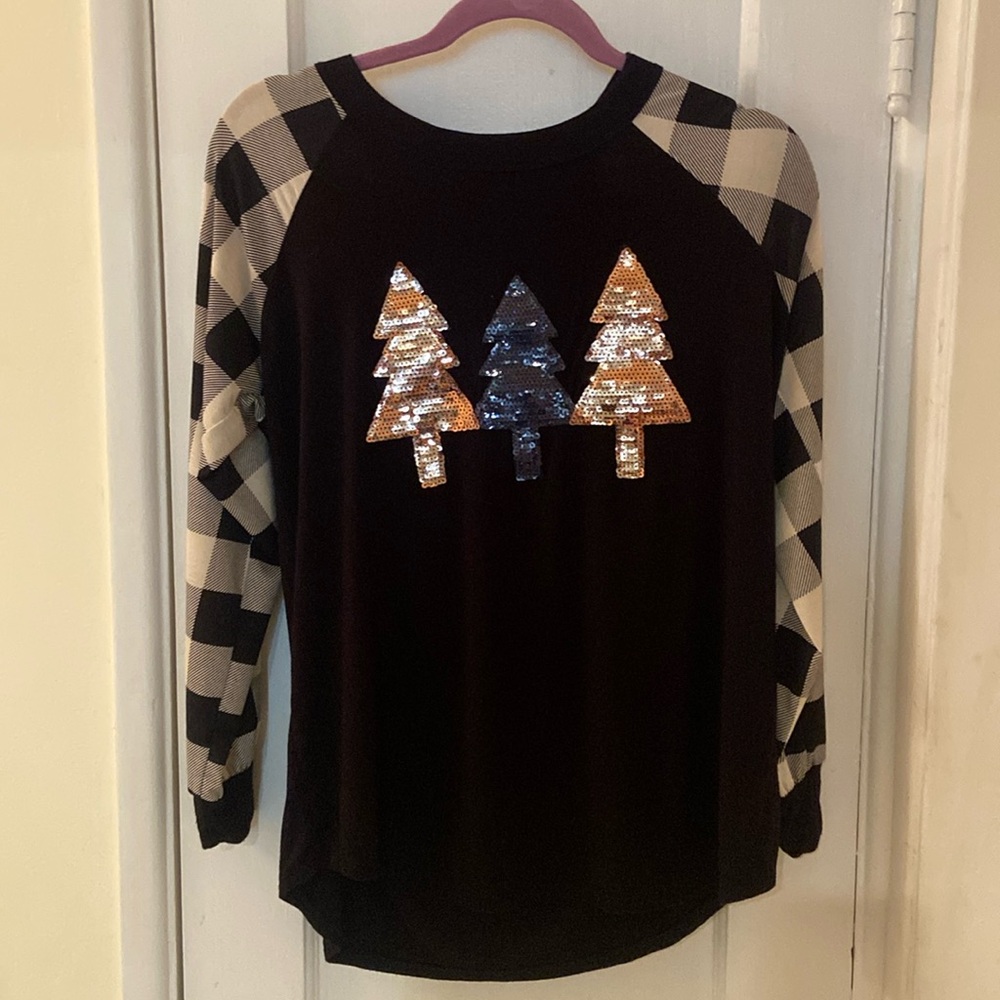 Festive long sleeve shirt from Heimish U.S.A